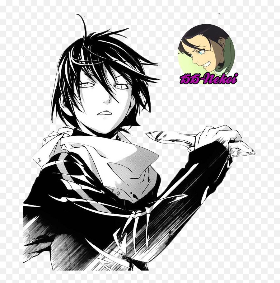 Download Yato Drawing Realistic - Yato Noragami Manga Panels Png,Yato Transparent