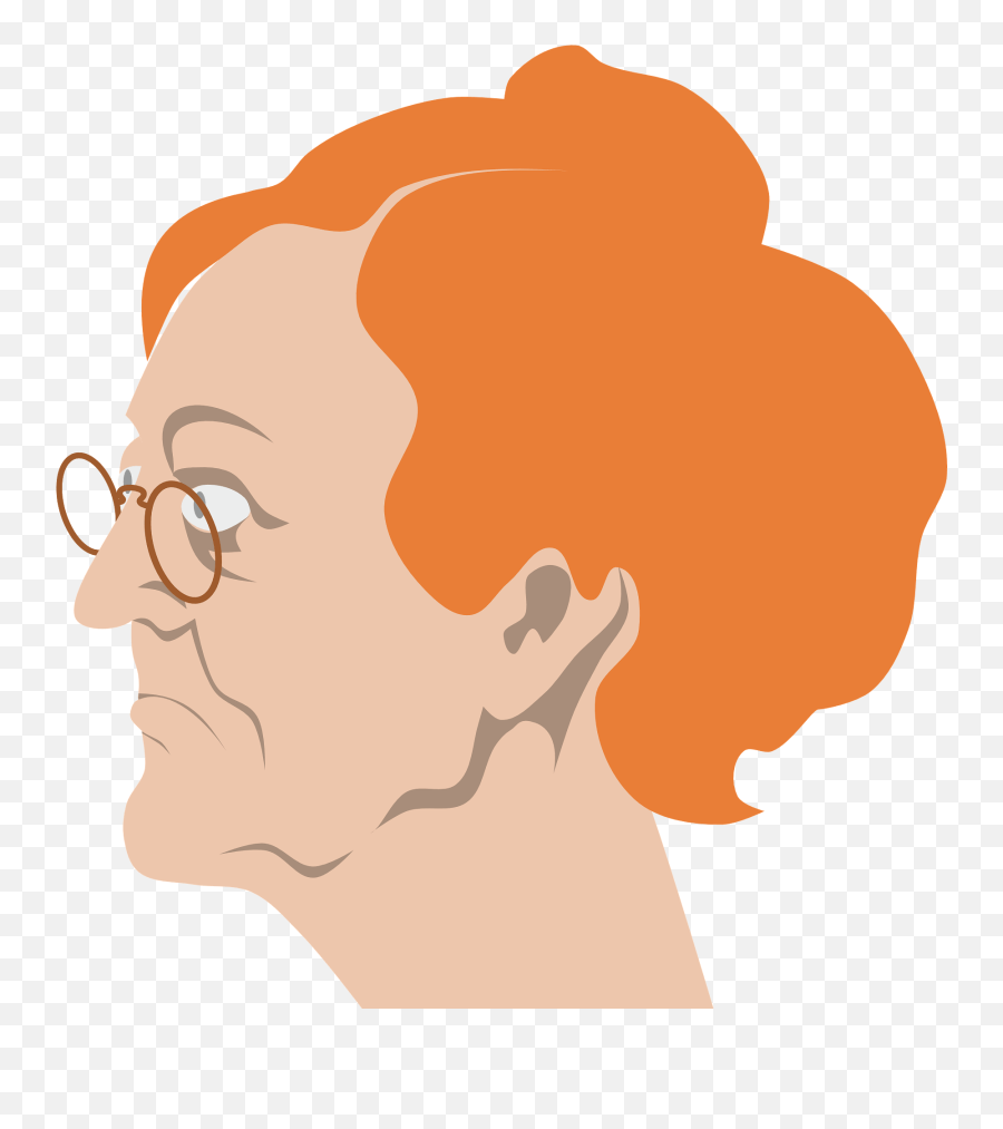 Redhead Grandma Clipart - Grandparents Should Not Raise Their Grandchildren Png,Grandma Transparent