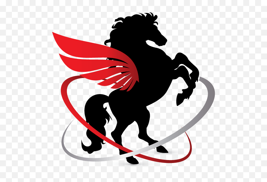 Online Logo Maker Free Winged Horse - Horse Logo With Wings Png,Horse Logos