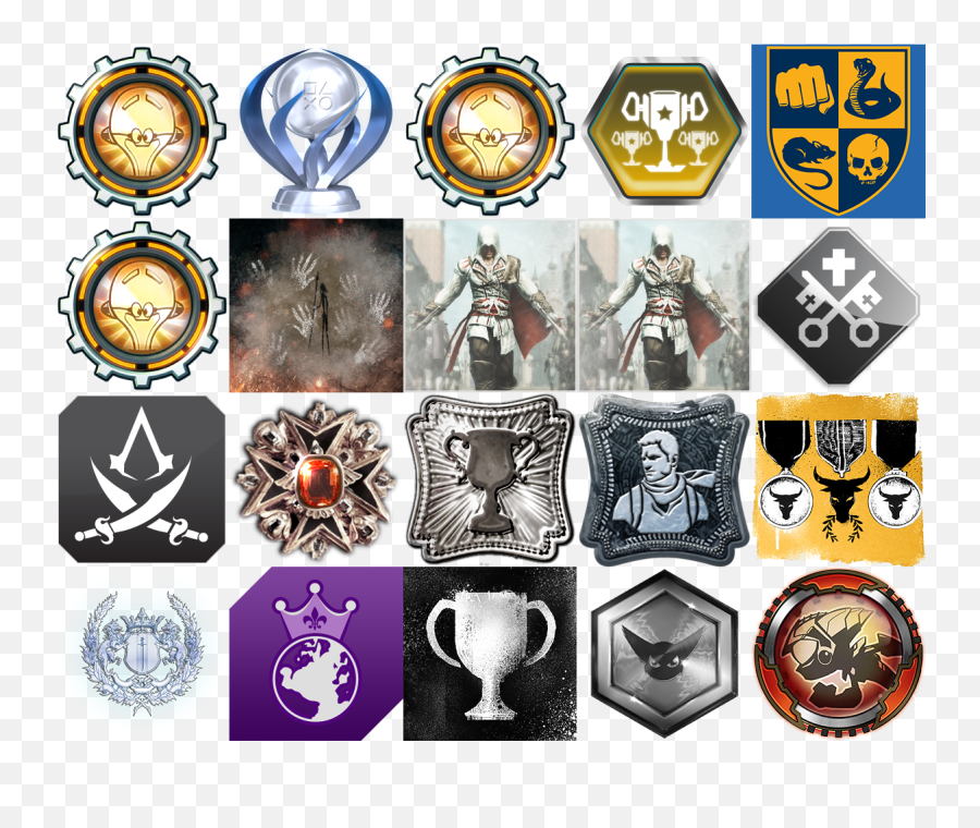 Multiple Games Platinum 1 - 20 Started Trophy Hunting This Cap Badge Png,Trophies Icon