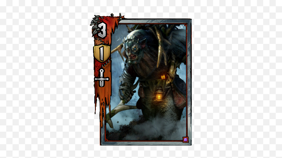 Thirsty Troll - Troll The Witcher Art Gwent Png,Gwent Icon