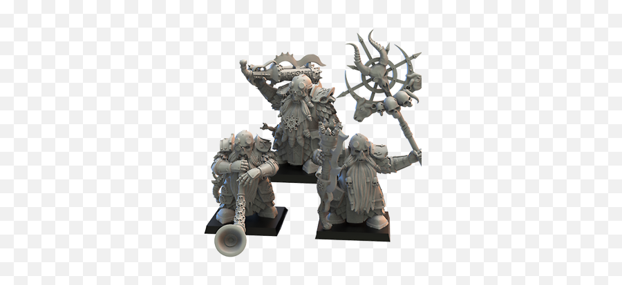 Death Guard Command Group X3 - Infernal Dwarves Lost Death Guard Models Png,Death Korps Of Krieg Icon