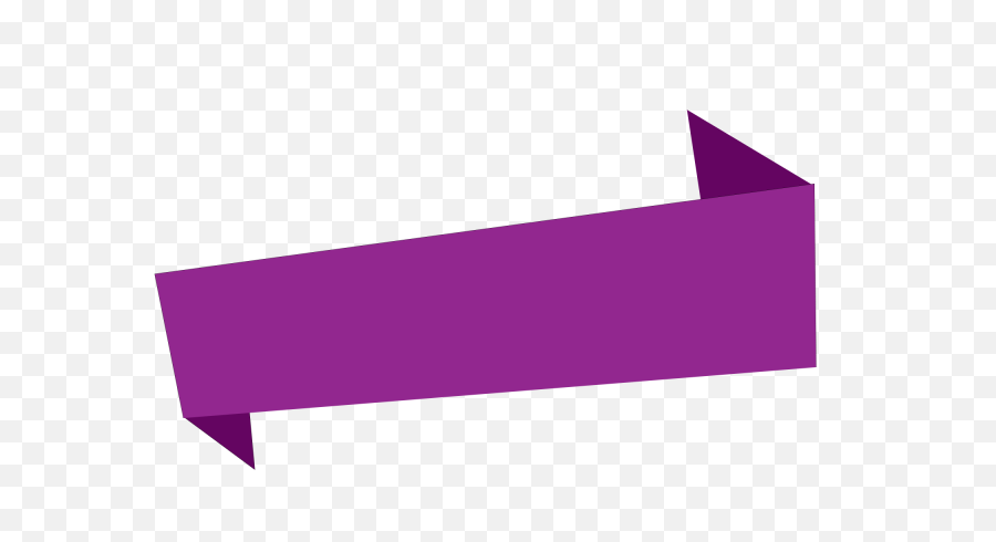 Hd Ribbon Transparent Png Image - Purple Ribbon Banner Png,Purple Ribbon Png