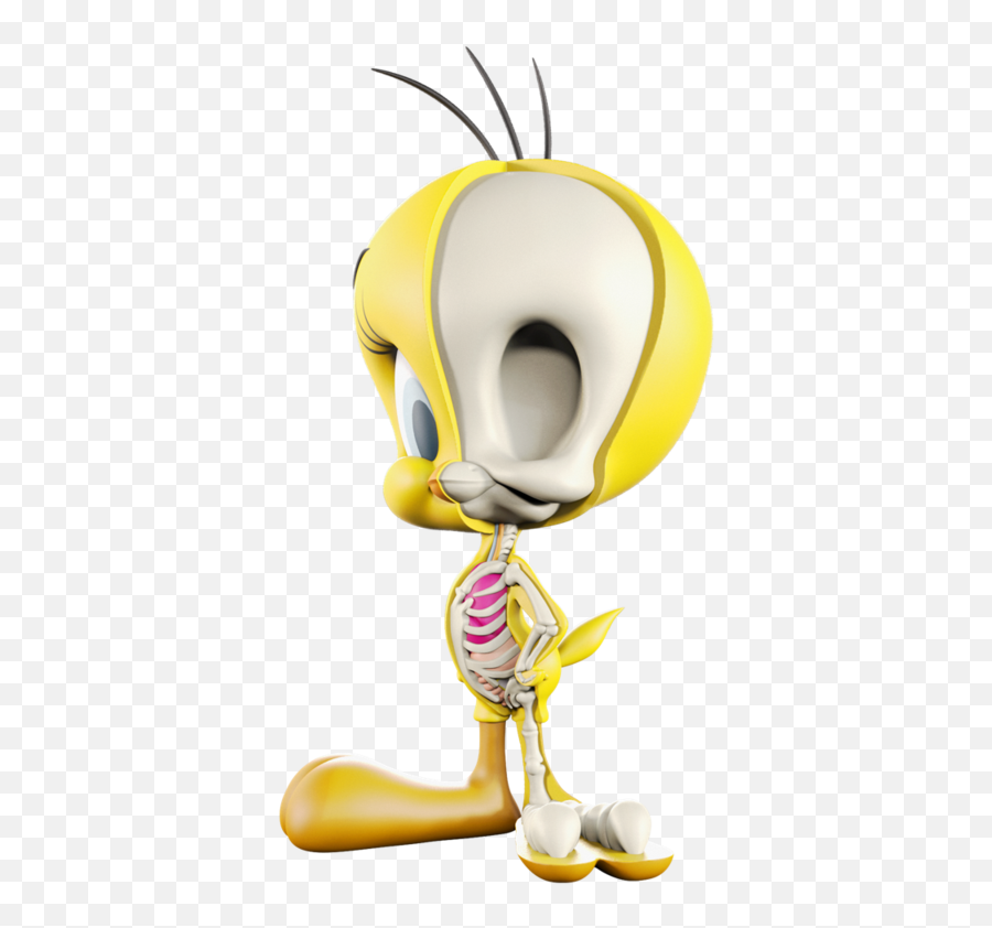 Jason Freeny X Mighty Jaxx U2013 Marvin The Martian And Tweety - Tweety Png,Marvin The Martian Png