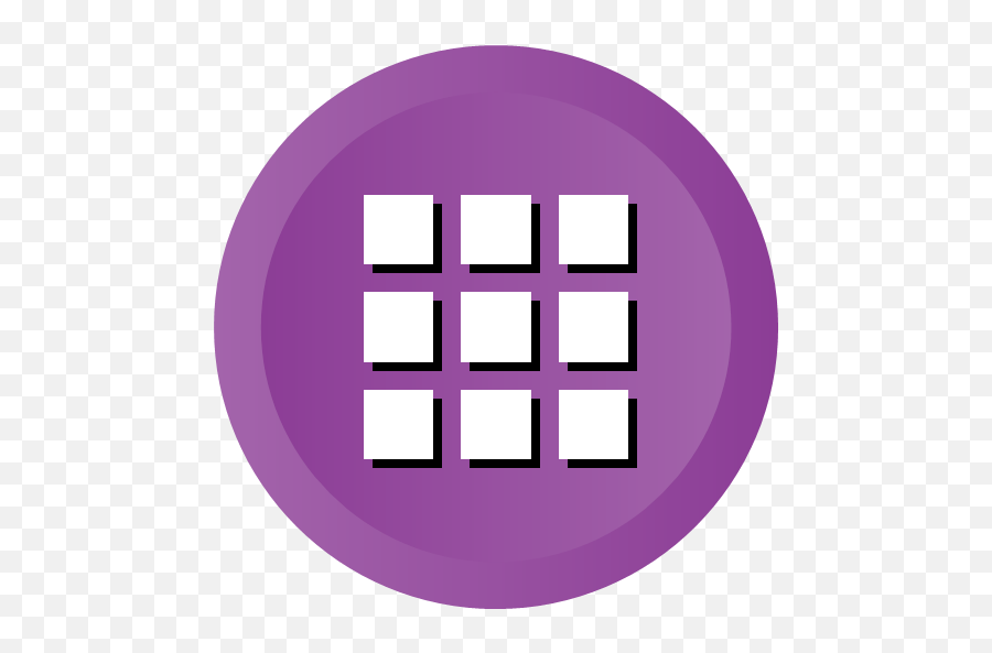 Menu Mobile Phone Icon - Ios Web User Interface Multi Circle Png,Purple Telephone Icon