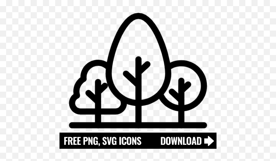Free Forest Trees Icon Symbol Png Svg Download - Failure Icon Png,Forest Icon