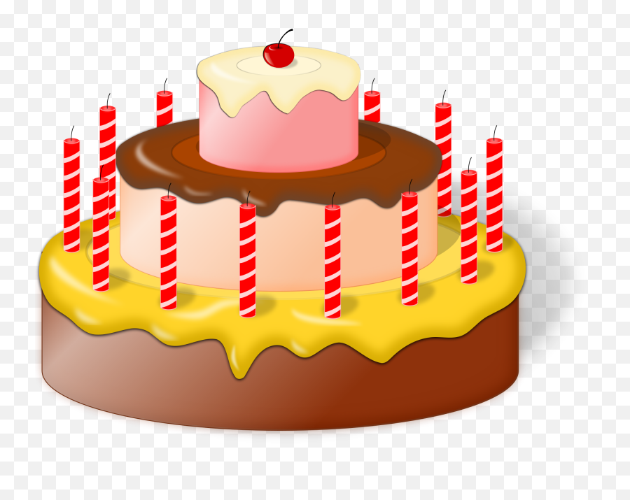 Download Happy Birthday Cake Clipart Png Free - Geburtstagstorte Png,Cake Clipart Png