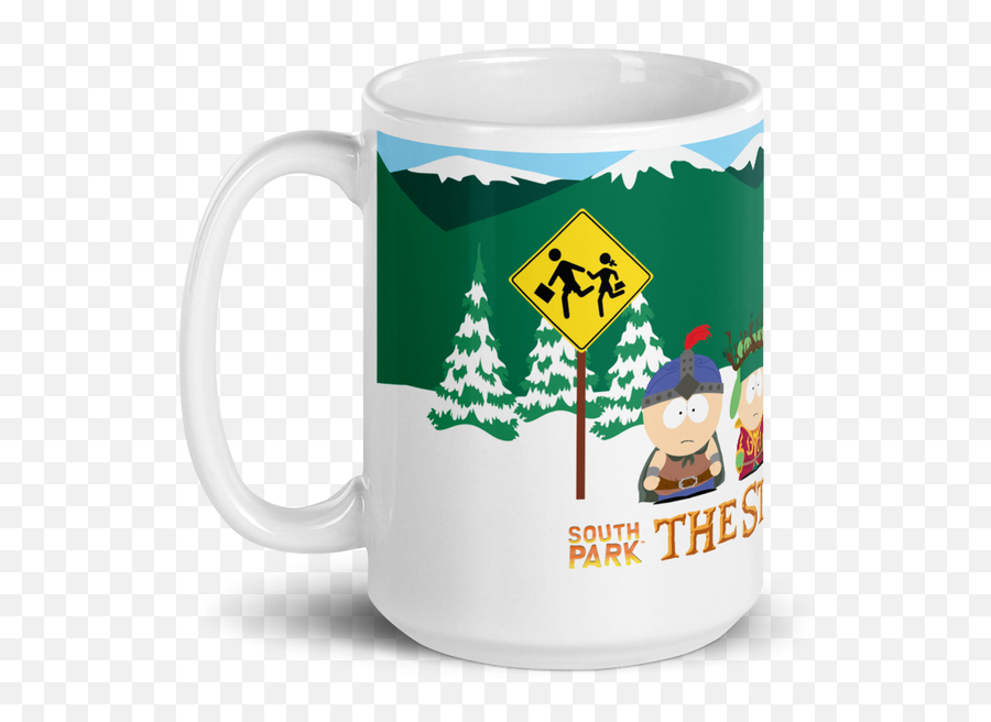 South Park The Stick Of Truth White Mug U2013 Shop - Mother In Law Mug Png,Starbucks Global Icon Mugs