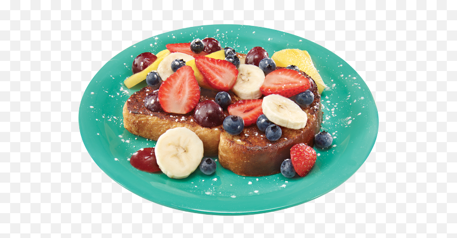 Kids Menu French Toast - Kids French Toast With Fruit Png,French Toast Png