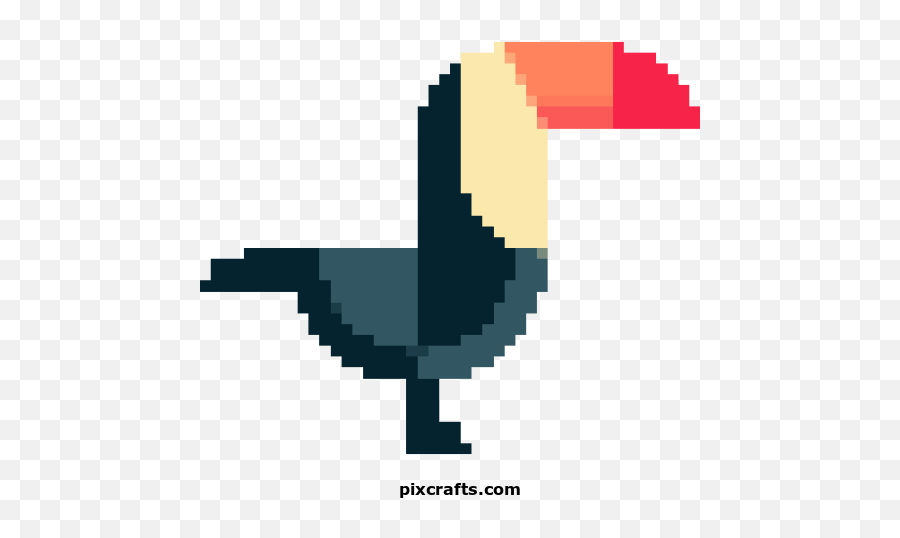 Toucan - Deadpool Face Pixel Art Png,Tucan Png