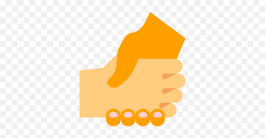 Helping Hand Icon In Color Style Png Grabbing