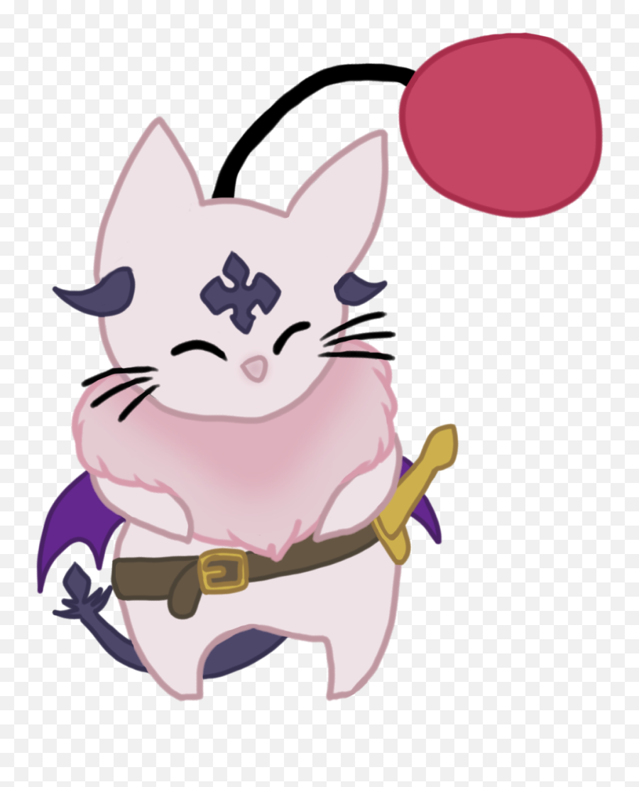 Mognet U2014 First A Namazu And Now Moogle Amaeris Is - Cartoon Png,Moogle Png