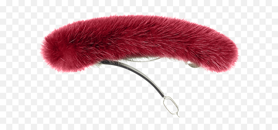 Alberte Hairclip Tango Red - Fur Clothing Png,Scrunchie Png