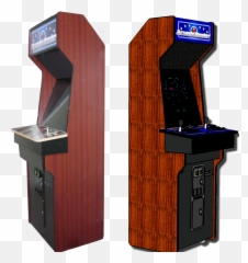 Wood Finish Arcade Cabinet - Wood Finish Arcade Cabinet Png,Arcade Cabinet Png