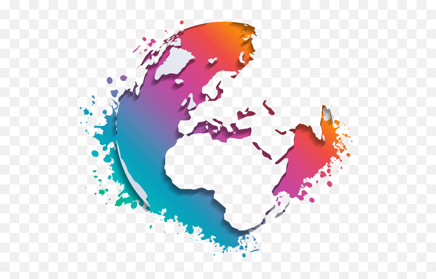 Download Free Globe Png Icon Favicon - Abstract World Map Vector,Globe Png Icon