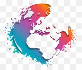 Download Free Globe Png Icon Favicon - Abstract World Map Vector