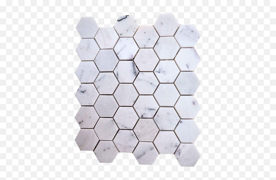 Marble Mosaic Hexagon Light Lilac Png