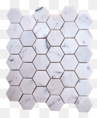 Marble Mosaic Hexagon Light Lilac Png