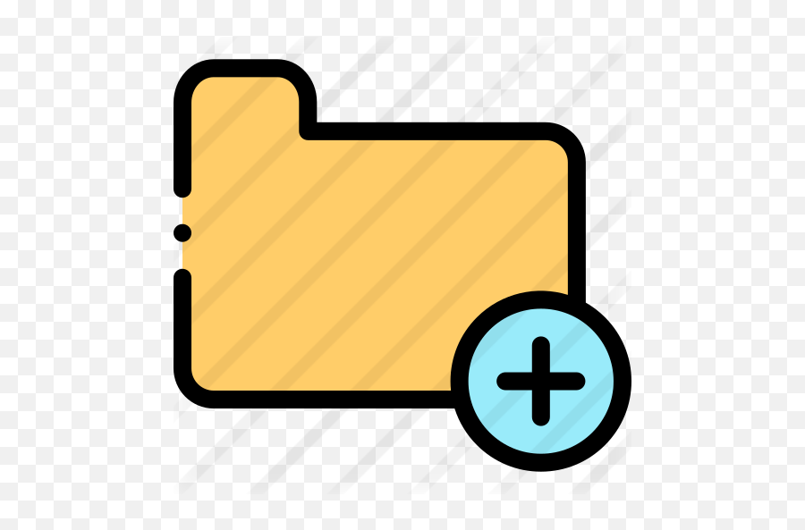 Folder - Add Row Symbol Png,Folder Icon Png
