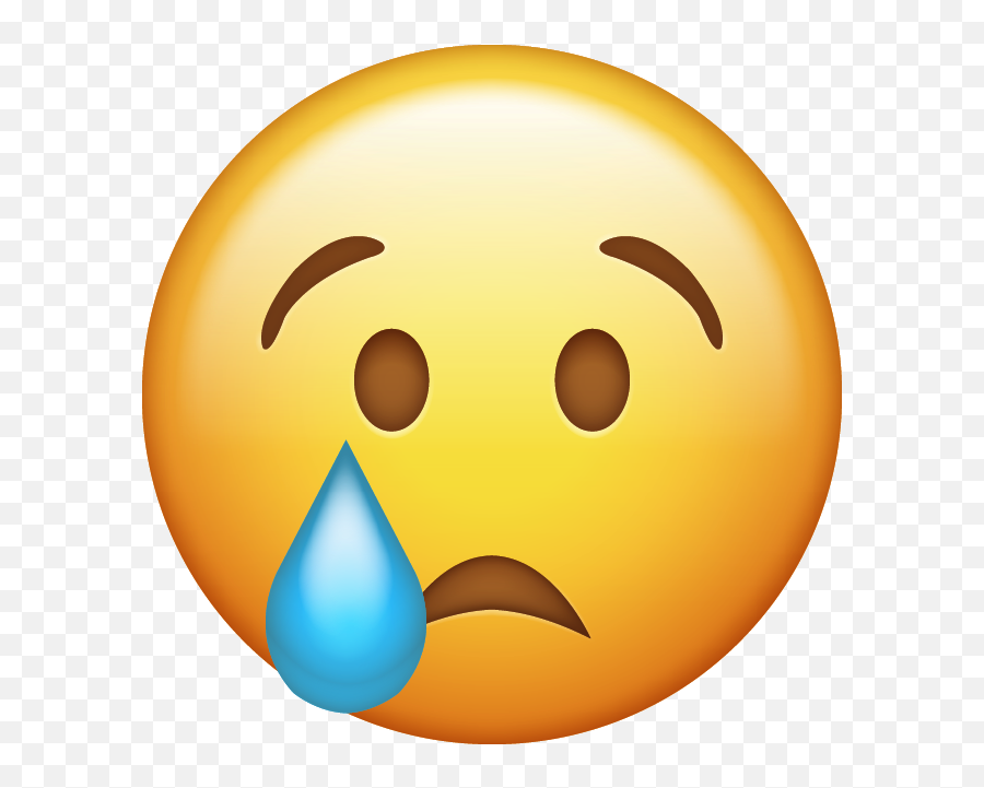 Sad Emoji Face Transparent Png - Cry Emoji Png,Sad Emoji Transparent