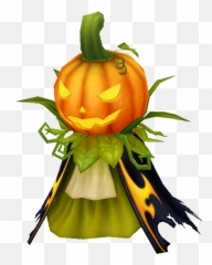 Crazy Halloween Ghost King Ponchee Grand Fantasia Wikia - Pumpkin png
