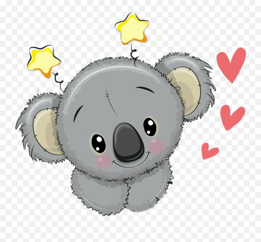 Cutiepie Koala Bear Topstickers Trendingstickers Love - Cute Baby Koala Drawing Png,Koala Transparent