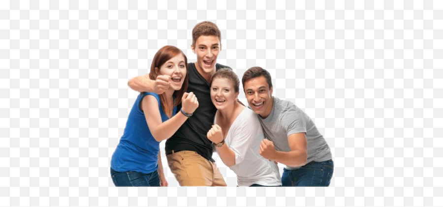 Young People Png Transparent Image Mart - College Student White Background,Transparent People