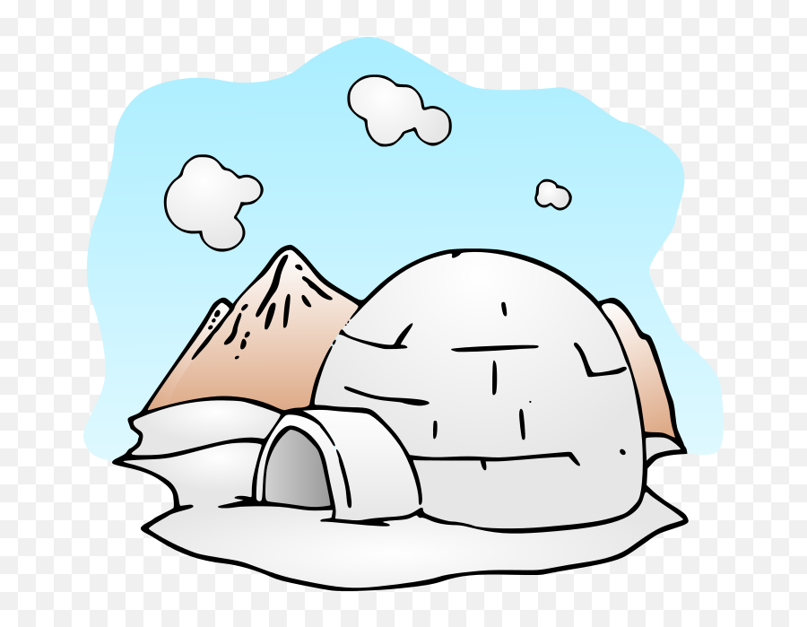 Clipart Igloo Png - Transparent Png Igloo Clipart,Igloo Png