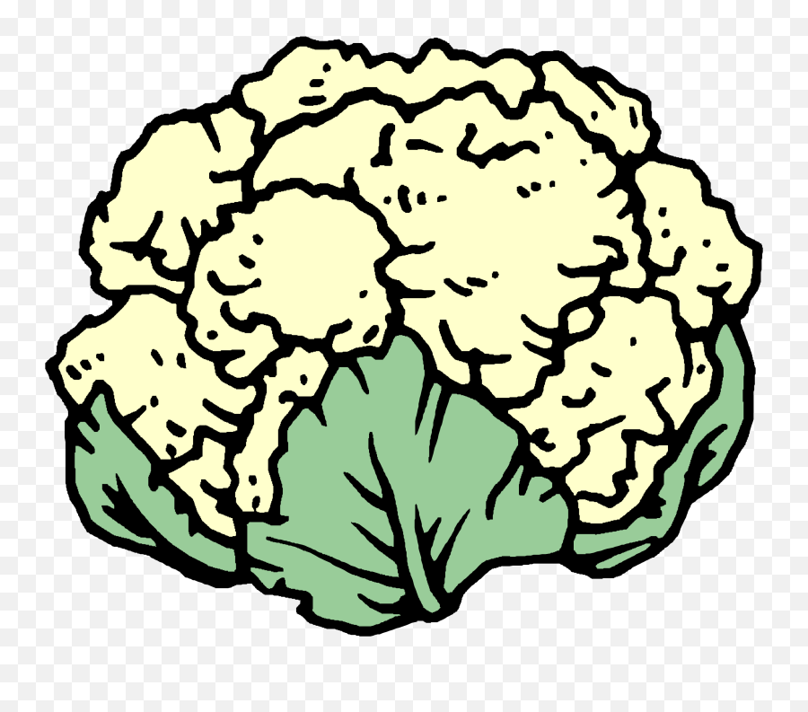 Download Cauliflower Broccoli Cabbage - Cauliflower Clip Art Png,Cauliflower Png
