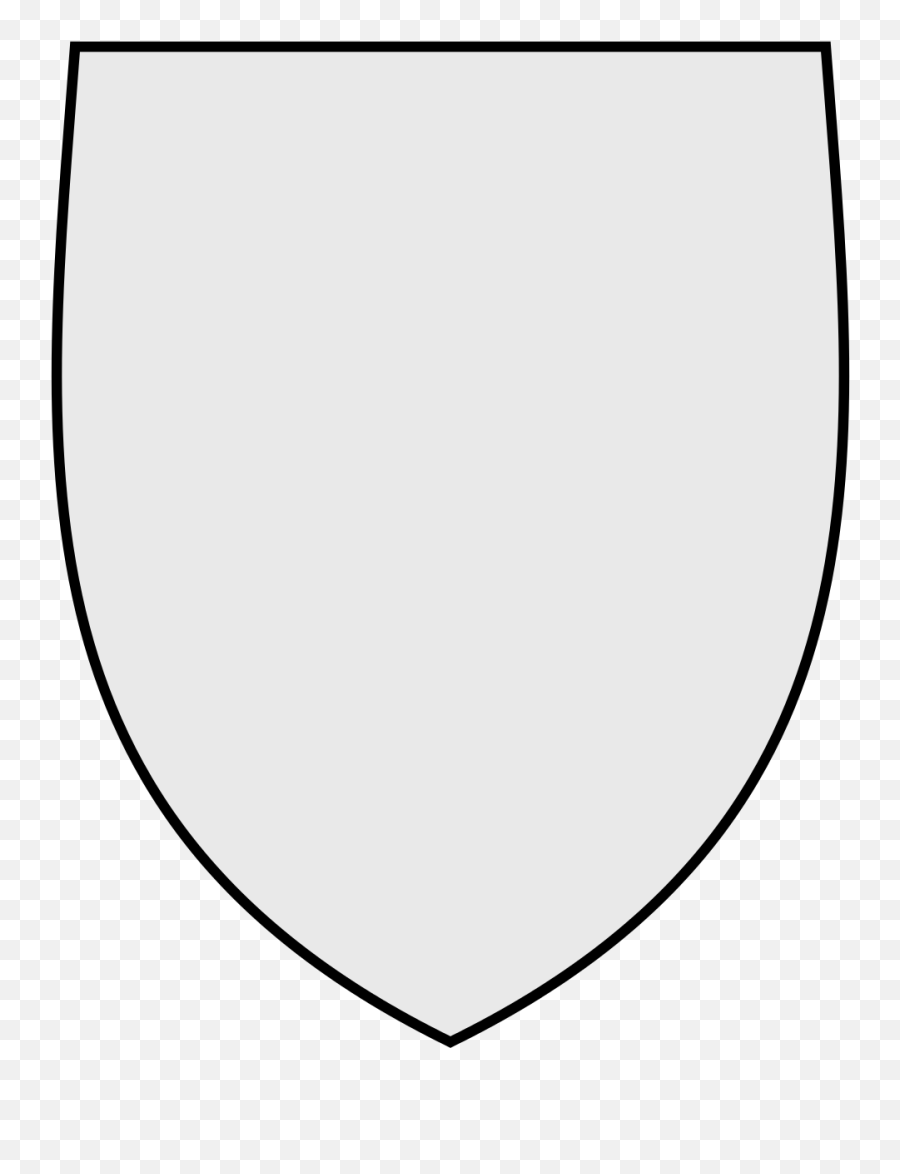 Clipart Shield Shape - Heater Coat Of Arms Png,Shield Shape Png
