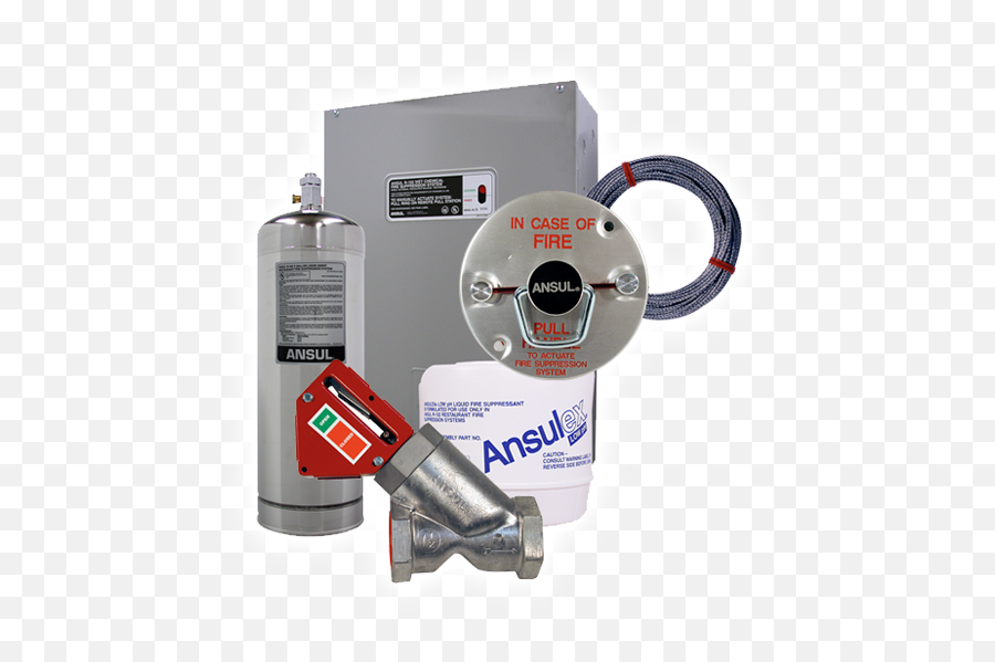 Automatic Fire Control - Ansul Fire Suppression System Png,Product Png