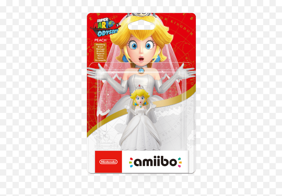 Take A Look - Peach Wedding Outfit Amiibo Png,Mario Odyssey Png