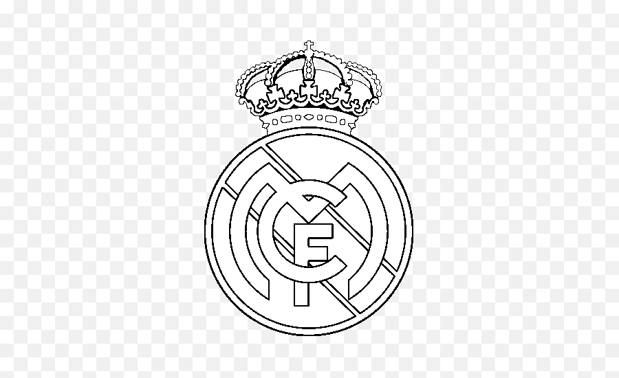 Download Real Madrid Logo White Png - Real Madrid Logo White Png,Real Png