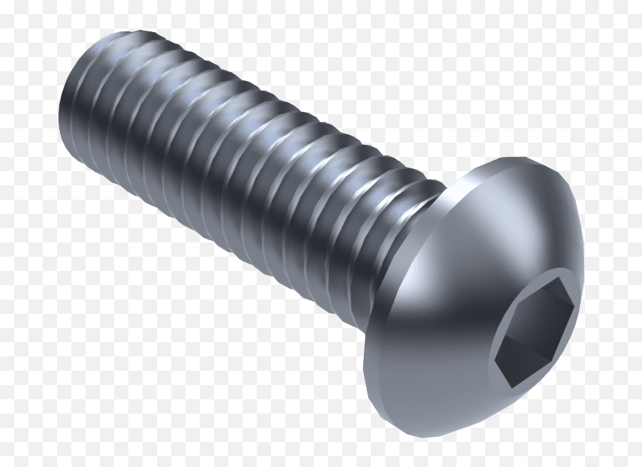 F30050 8 - Button Head Socket Cap Screw Png,Screw Head Png