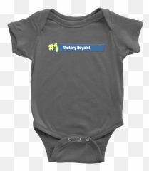 Download Hd - Funny Shirt For Baby Png,1 Victory Royale Png