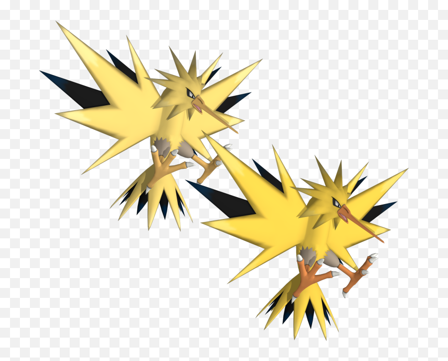 145 Zapdos - Zapdos 3d Model Png,Zapdos Png