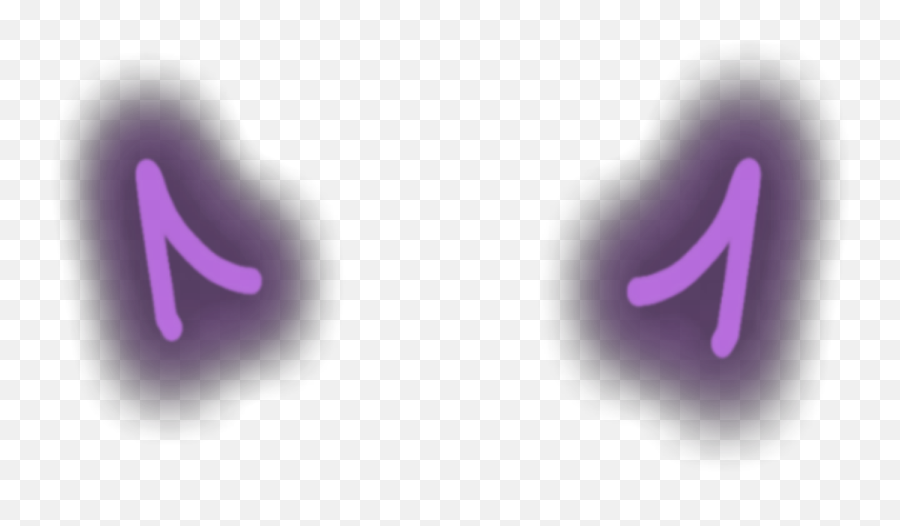 Purple Devil Horns Spooky Halloween Sticker By Yee - Transparent Purple Devil Horns Png,Devil Horns Transparent