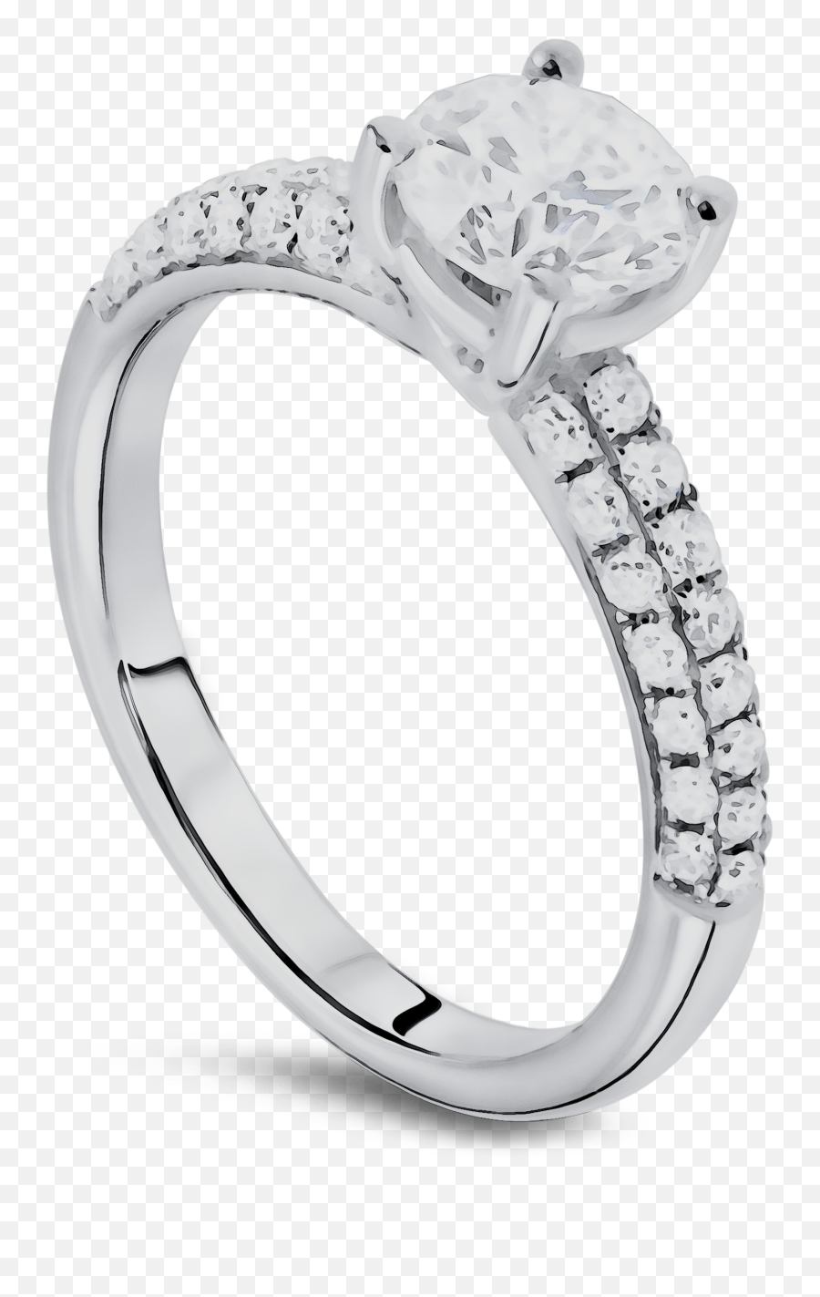 Download Ring Engagement Solitaire Jewellery Wedding Png - Engagement Ring,White Ring Png