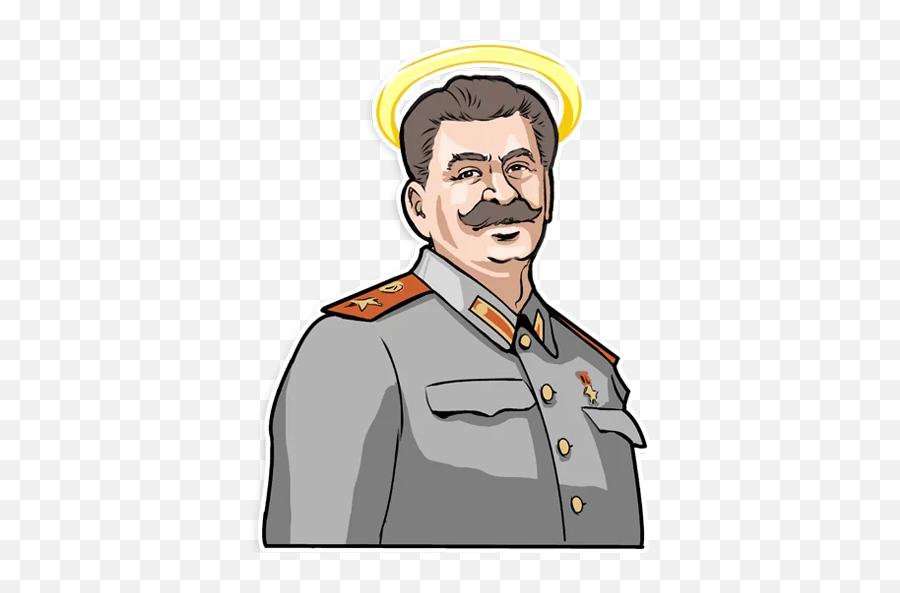 Telegram Sticker 7 From Collection Stalin - Stalin Stickers Whatsapp Png,Stalin Transparent