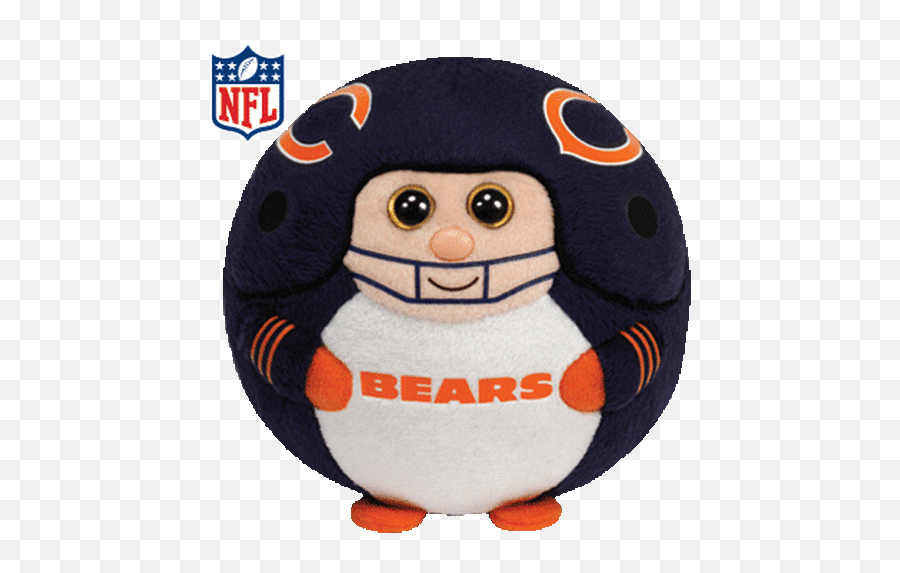 Chicago Bears Small Beanie Ballz By Ty Inc - Ty Beanie Ballz Chicago Bears Png,Chicago Bears Png