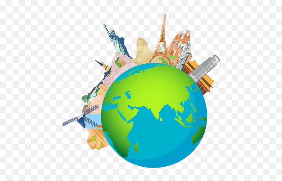 Travel Earth Globe Png Free Download Mart - Travel Earth Png,Earth Globe Png