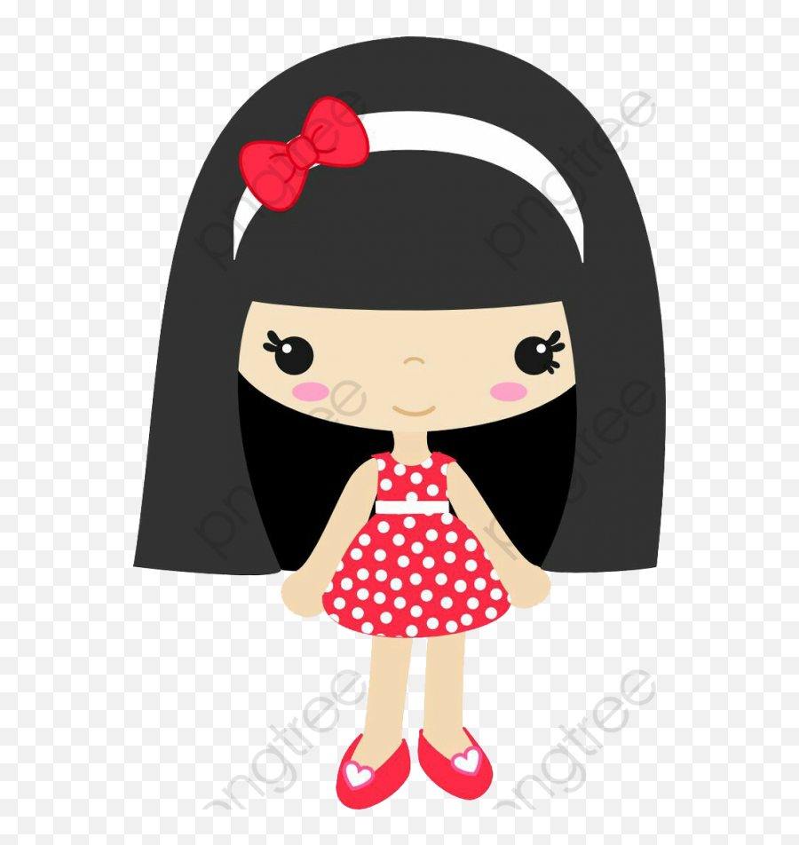 Cute Little Girl Png Transparent Images U2013 Free - Black Hair Girl Clipart,Little Girl Png