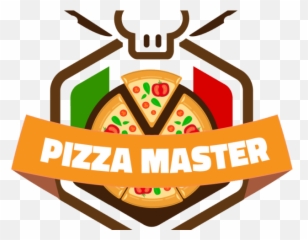 Stamp Clipart Pizza - Logo Master Png Transparent Vector Pizzas