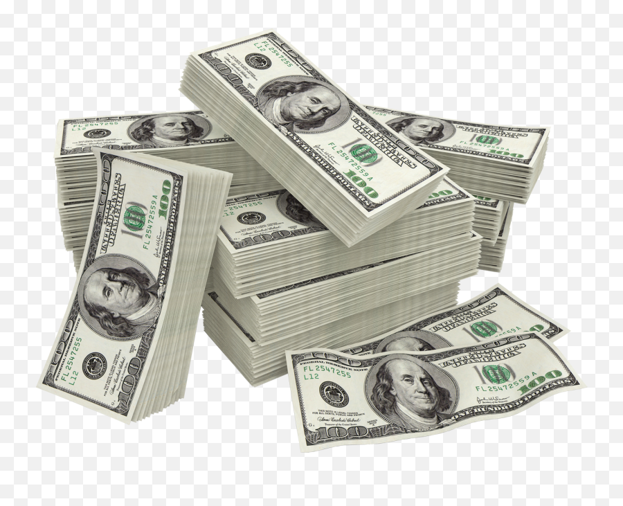Money Banknote Funding Loan - Transparent Stacks Of Money Png,Dollar Png