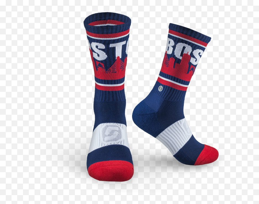 Official Boston Skyline Socks For - Unisex Png,Boston Skyline Png