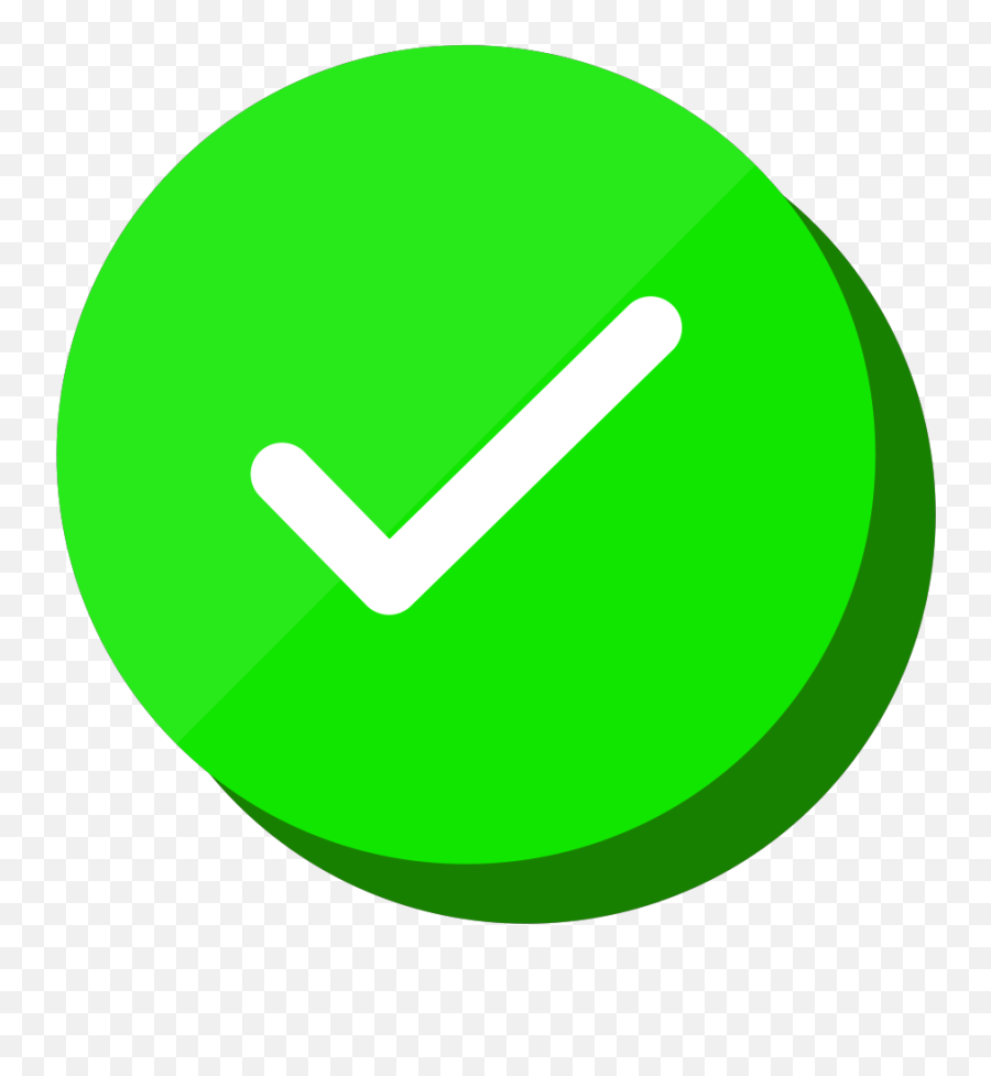 Green Checkmark Icon - Dot Png,Davinci Resolve Icon