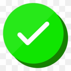 Green Checkmark Icon - Dot png