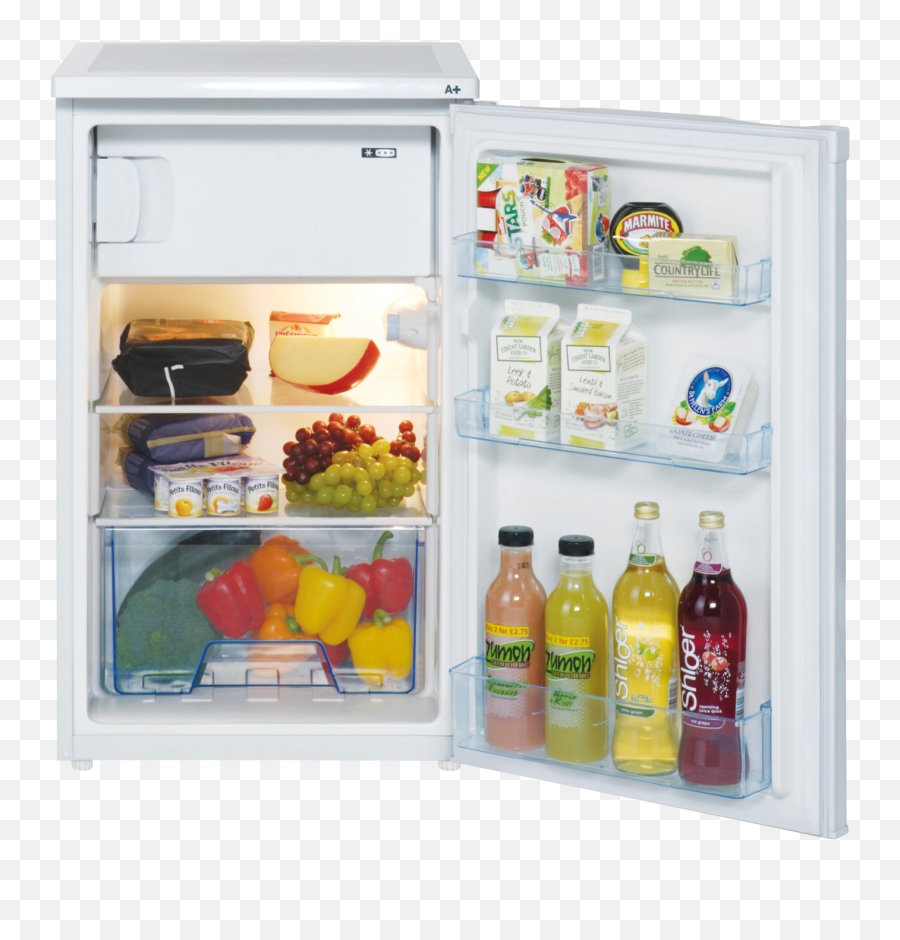 Standard Domestic Fridge With Freezer Compartment - Lec R5010w 103 Litre Under Counter Fridge Png,Refridgerator Icon