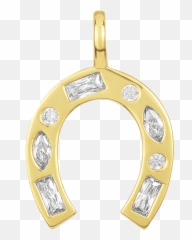 Icons Lucky Horse Shoe Necklace Charm U2013 Melinda Maria Jewelry - Horseshoe png