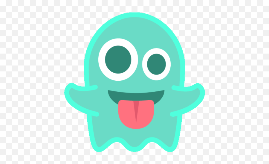 Ghost Sticking Tongue Out Face Emoji - Emojis De Fantasma Png,Ghost Emoji Transparent